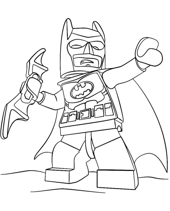 Kids-n-fun.com | 16 coloring pages of Lego Batman Movie